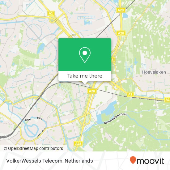 VolkerWessels Telecom map