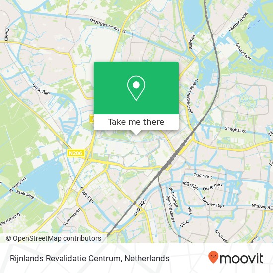 Rijnlands Revalidatie Centrum Karte