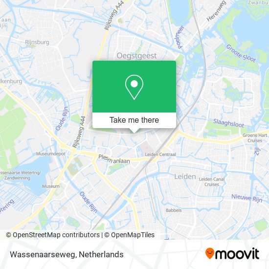 Wassenaarseweg map