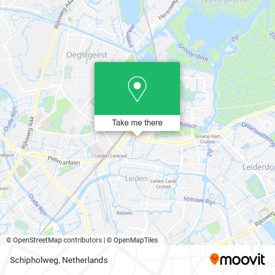 Schipholweg map
