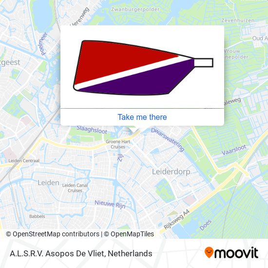 A.L.S.R.V. Asopos De Vliet map