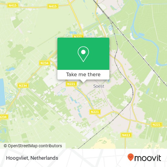 Hoogvliet map