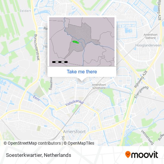 Soesterkwartier map