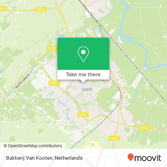 Bakkerij Van Kooten map