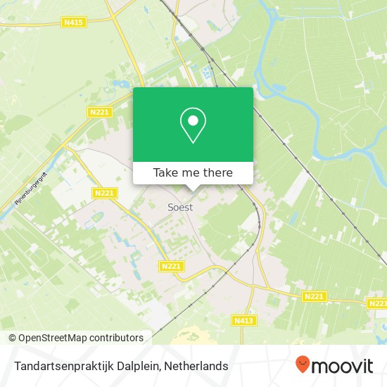 Tandartsenpraktijk Dalplein Karte