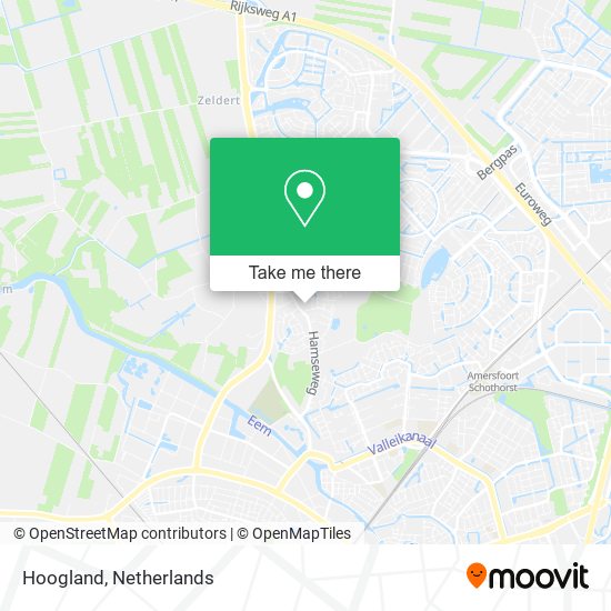 Hoogland Karte
