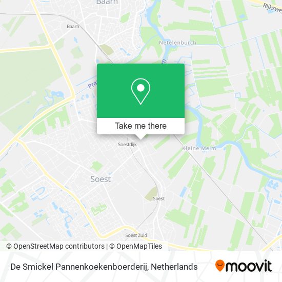 De Smickel Pannenkoekenboerderij map