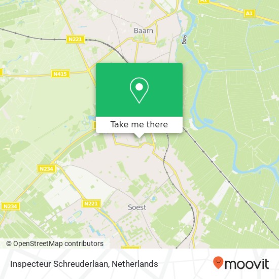 Inspecteur Schreuderlaan map