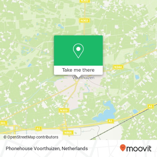 Phonehouse Voorthuizen Karte