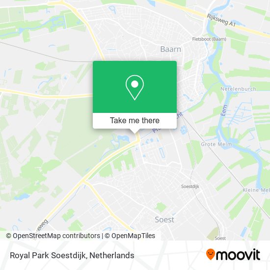 Royal Park Soestdijk map