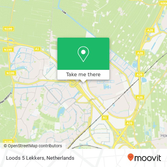 Loods 5 Lekkers map