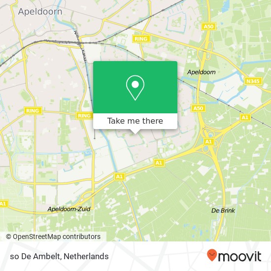 so De Ambelt map