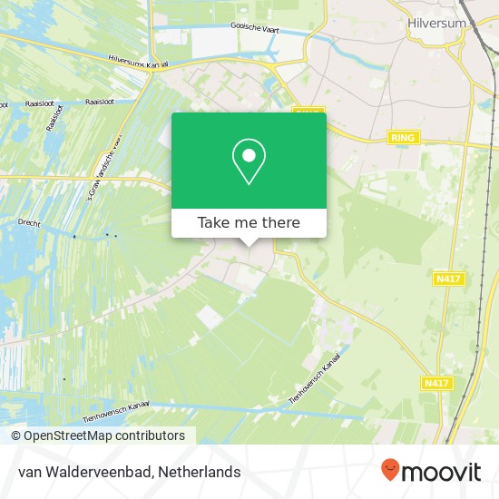 van Walderveenbad map