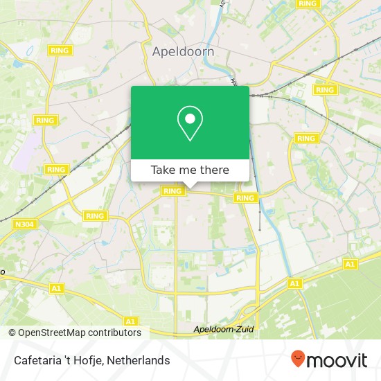 Cafetaria 't Hofje map