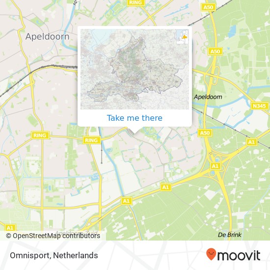 Omnisport map