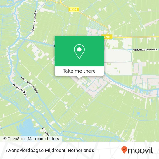 Avondvierdaagse Mijdrecht map