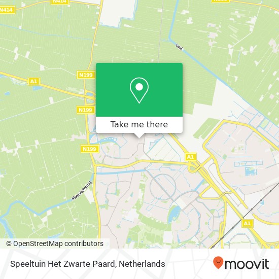 Speeltuin Het Zwarte Paard map