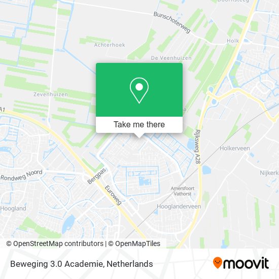 Beweging 3.0 Academie map