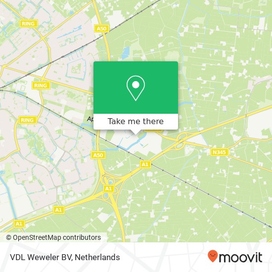 VDL Weweler BV map