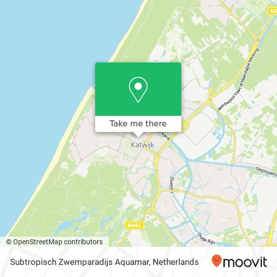 Subtropisch Zwemparadijs Aquamar map