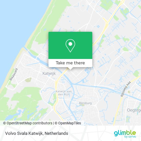 Volvo Svala Katwijk map