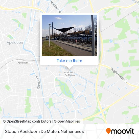 compleet . diamant How to get to Station Apeldoorn De Maten by Train or Bus?