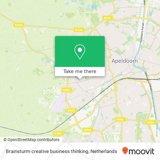 Brainsturm creative business thinking Karte