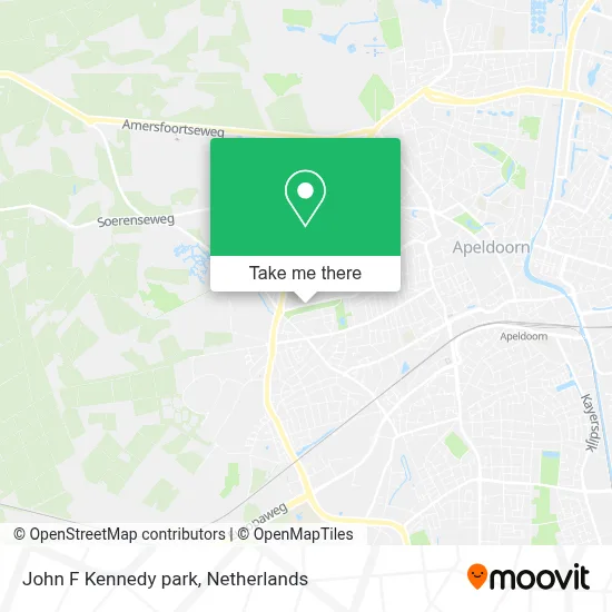 John F Kennedy park map