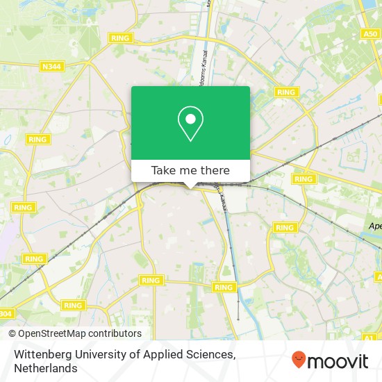 Wittenberg University of Applied Sciences map