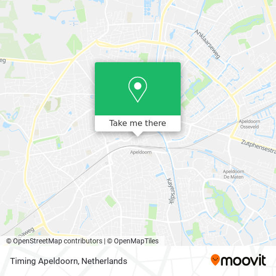 Timing Apeldoorn map