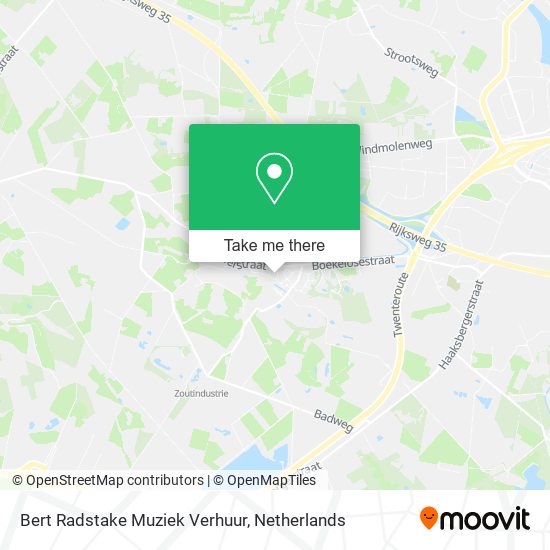 Bert Radstake Muziek Verhuur map