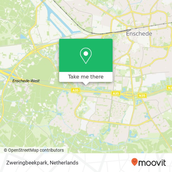 Zweringbeekpark map