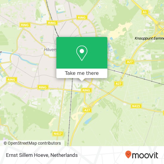 Ernst Sillem Hoeve map