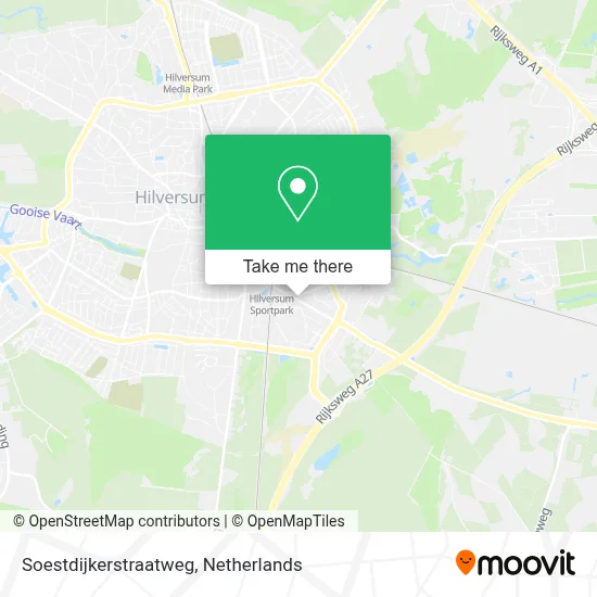 Soestdijkerstraatweg map