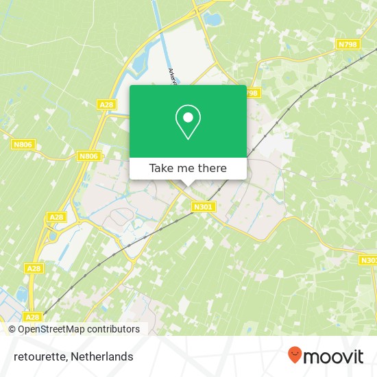 retourette map