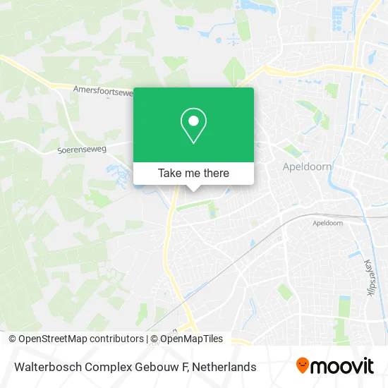 Walterbosch Complex Gebouw F map