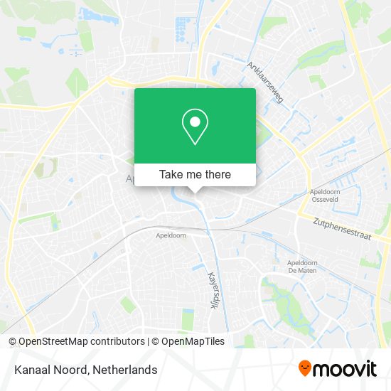 Kanaal Noord Karte