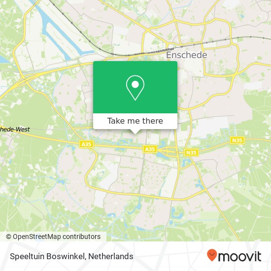 Speeltuin Boswinkel map