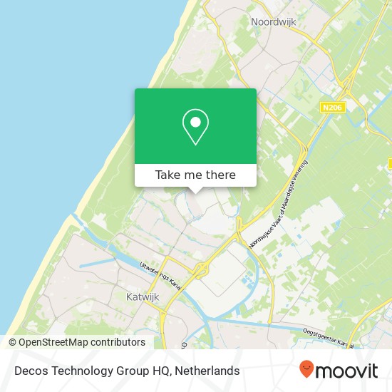 Decos Technology Group HQ map