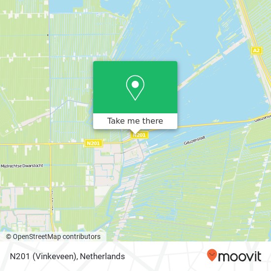 N201 (Vinkeveen) map