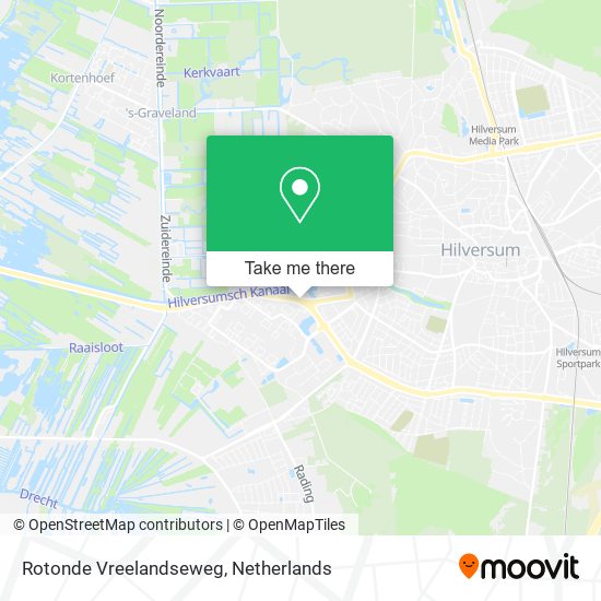 Rotonde Vreelandseweg map