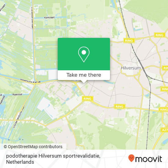 podotherapie Hilversum sportrevalidatie map