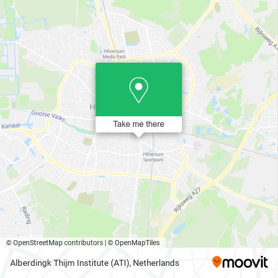 Alberdingk Thijm Institute (ATI) map