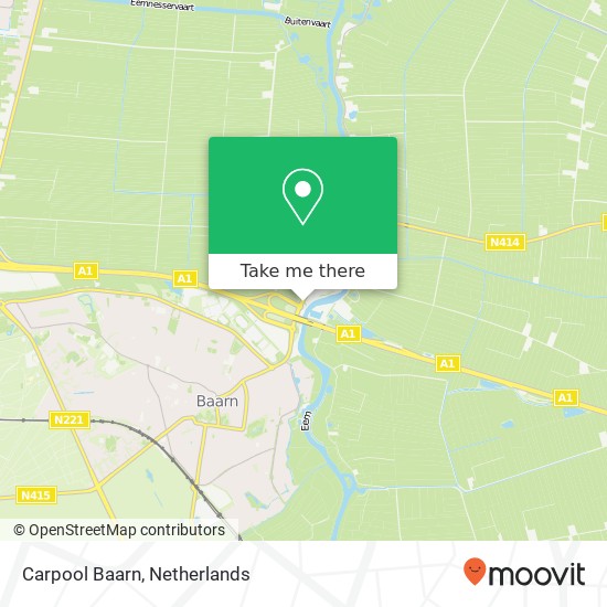 Carpool Baarn Karte