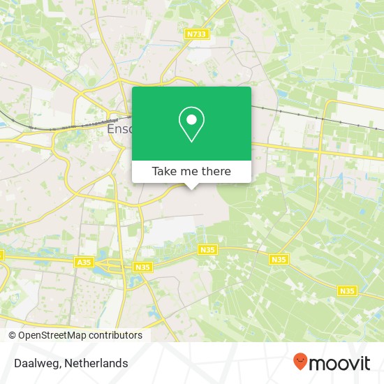 Daalweg map