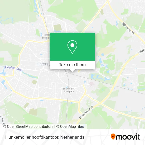 Hunkemoller hoofdkantoor map