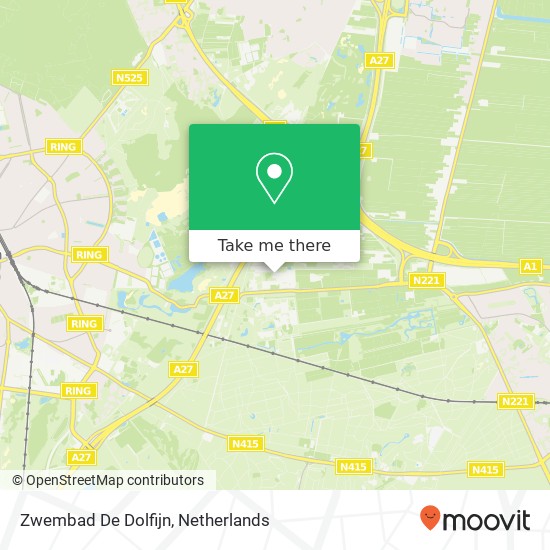 Zwembad De Dolfijn map