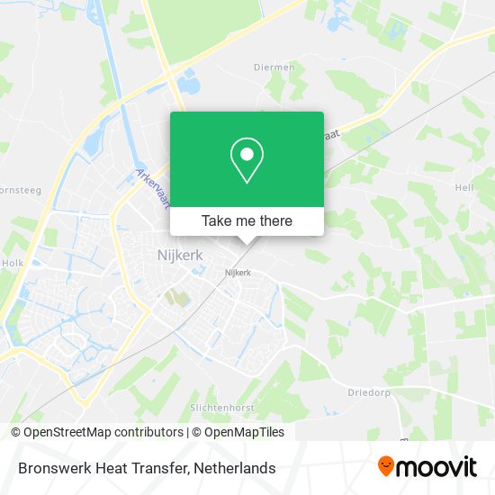 Bronswerk Heat Transfer map