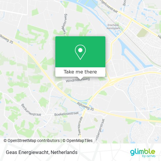 Geas Energiewacht map