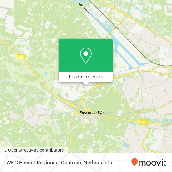 WKC Essent Regionaal Centrum Karte